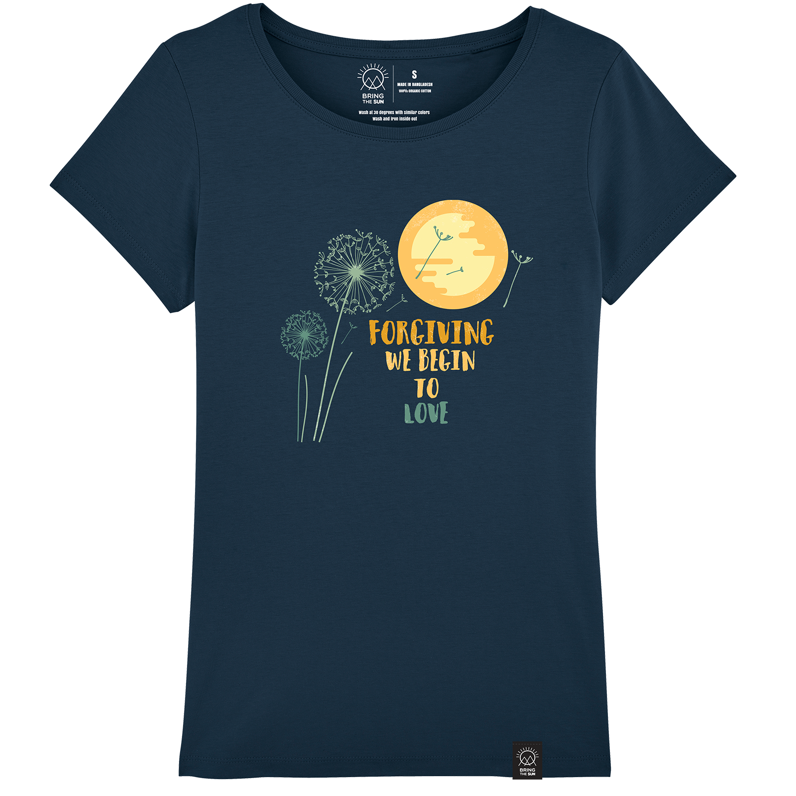 Tricou FEMEI Albastru "Forgiving"