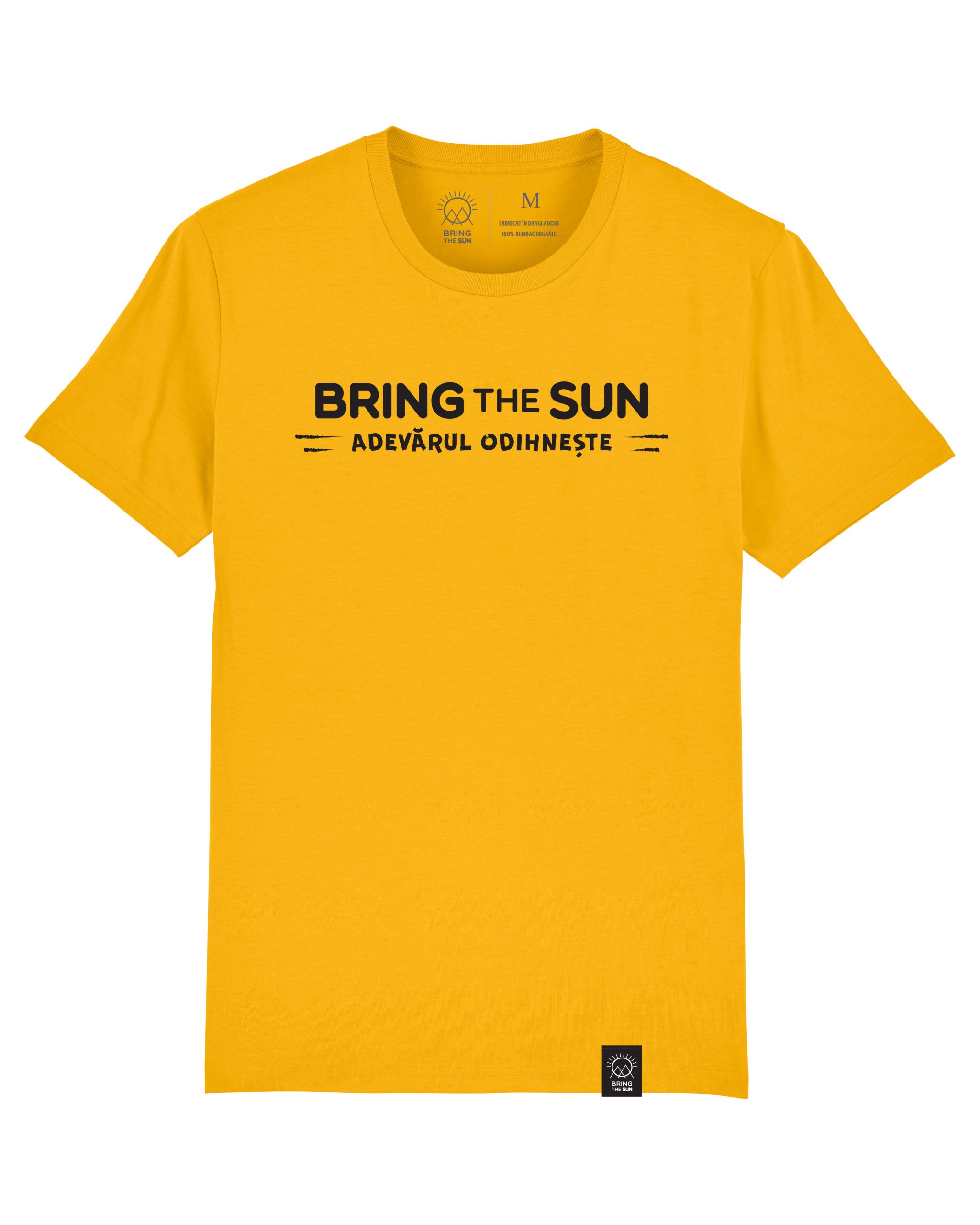 Tricou UNISEX Galben ”Adevăr”