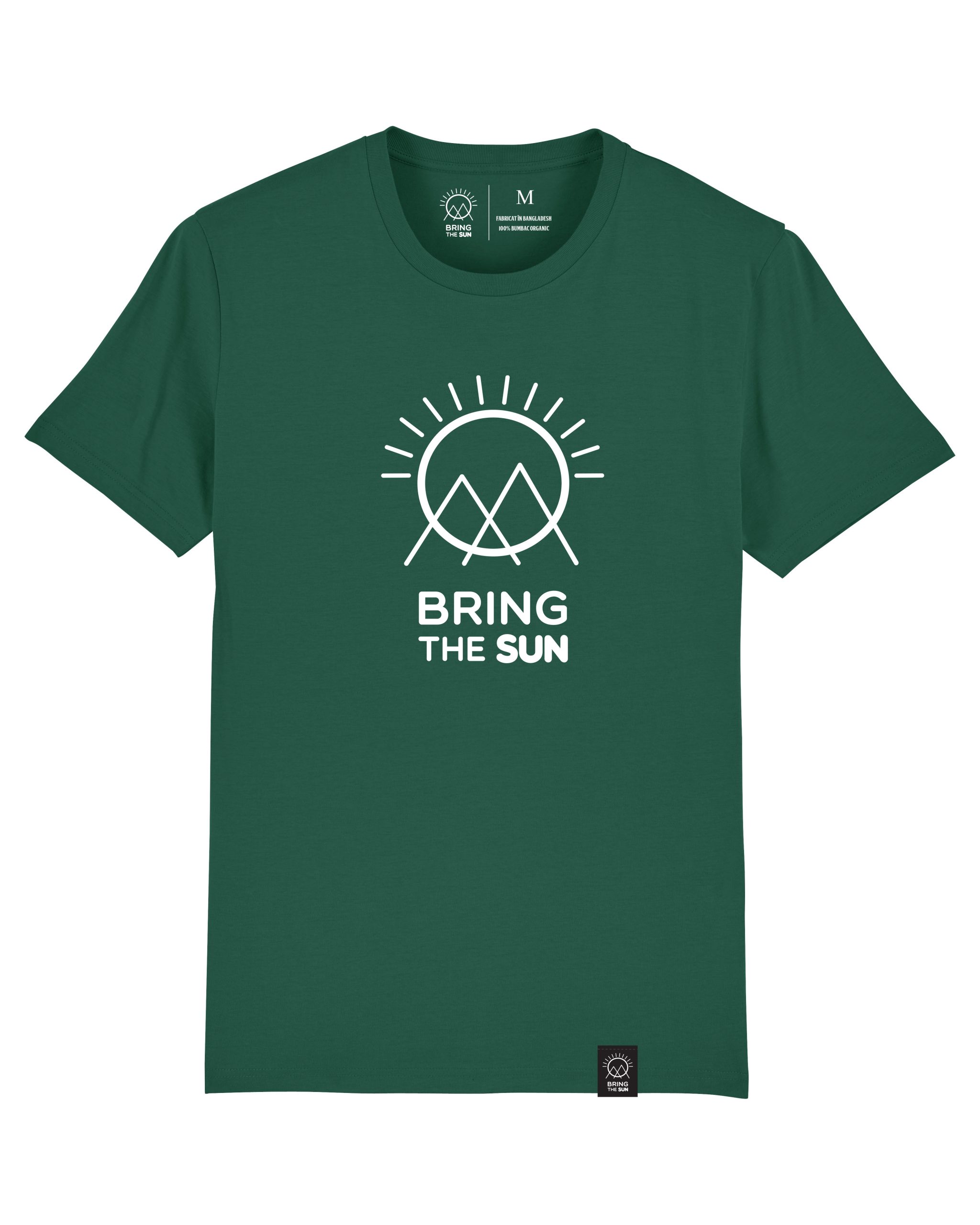 Tricou UNISEX Verde ”Logo”